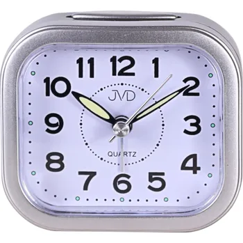 Budík Analogový budík JVD SRP8006.3, stříbrný