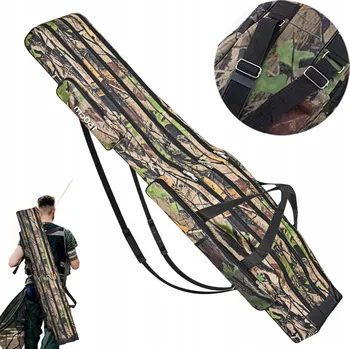 YUEMING Rybářská taška přes rameno, na vybavení, outdoorová, prostorná