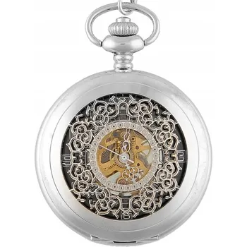 Hodinky Kapesní Hodinky Story - Str./Zlatá KP-2509