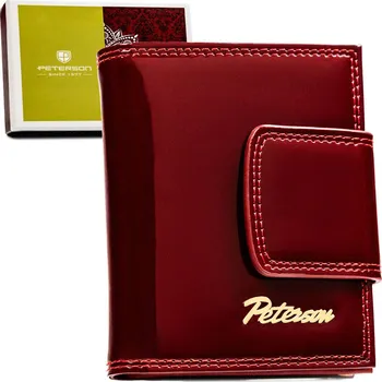 Peněženka dámská peněženka z přírodní kůže vybavená RFID systémem