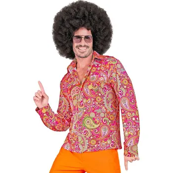 Karnevalový kostým Pánská košile, 60.léta - XXL