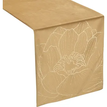 OBRUS BLINK 13 35 X 180 CM ZLATÝ