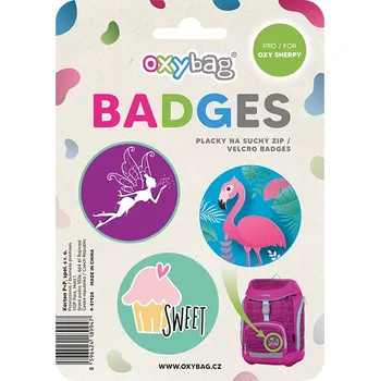 Školní batoh Sada vyměnitelných placek Oxy Sherpy - Beauty