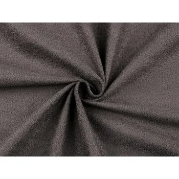 Úplet / imitace broušené kůže, střední, 10 šedá světlá