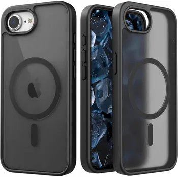 Pouzdro na mobilní telefon Pouzdro vodotěsné Apple iPhone 16e černé s tvrzeným sklem