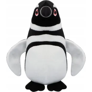 plyšák Ručně šitý plyšák tučňák magellanský All About Nature Green 14 x 20 cm