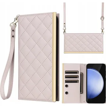 Pouzdro na mobilní telefon Flipové pouzdro ST pro Samsung Galaxy S25 FE béžové