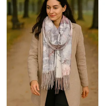 Šála Agrafka šála vícebarevná 180 cm - žena