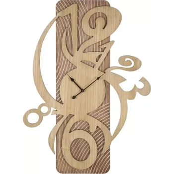 Hodiny Nástěnné hodiny Wolly 70 cm hnědé