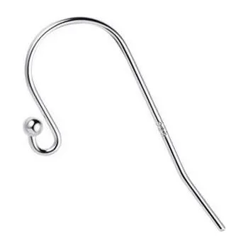 Šperk KST1009 Stříbrné náušnicové zapínání otevřené - dámský patent Ag 925/1000 - 1 kus