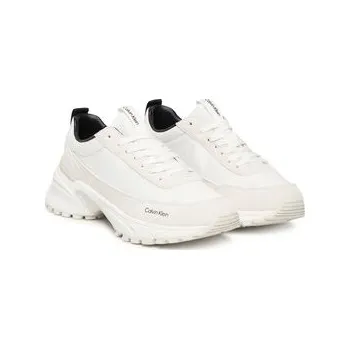 Dámské tenisky Sneakersy Calvin Klein Hike Runner Mg Nylon Mix YW0YW02075 Bílá 38
