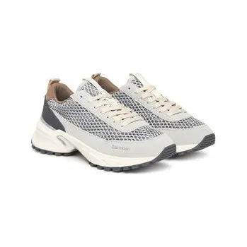 Dámské tenisky Sneakersy Calvin Klein Hike Runner Lace Up Techmix YW0YW02030 Béžová 36