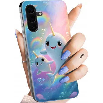 Pouzdro na mobilní telefon Zadní Kryt Hello Case pro Samsung Galaxy A36, Galaxy A56 vícebarevný