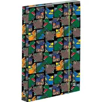 desky na sešit Oxybag A5 Jumbo premium dinosaurus 307592