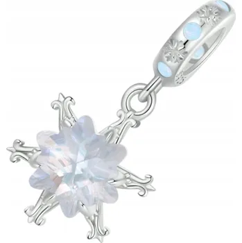 Přívěsek Charms přívěsek Sněhová vločka stříbro 925