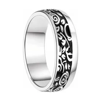 Prsten AN1043-P-62 AN1043 Pánský stříbrný snubní prsten