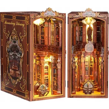 Obraz Miniaturní domeček Book Nook Kniha Fénixova řádu Tajemství Budoucnost Hist