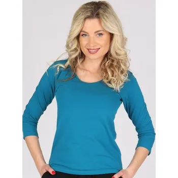 Dámské tričko EVONA a.s. Dámské triko EVONA EBY V 039 tyrkysové Velikost: M