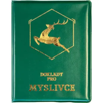 Karton P+P Obal na doklady Myslivec Zelená