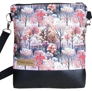 Městský batoh Petaholka - Menší kabelka se stromečky