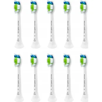 Péče o chrup PHILIPS HLAVICE PHILIPS DIAMONDCLEAN HX6061/26 A HX6068/12 SADA 10 KUSŮ