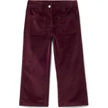 715296 - Tchibo - Dětské sametové kalhoty - pro miminko - vel. 104 - barva: červená