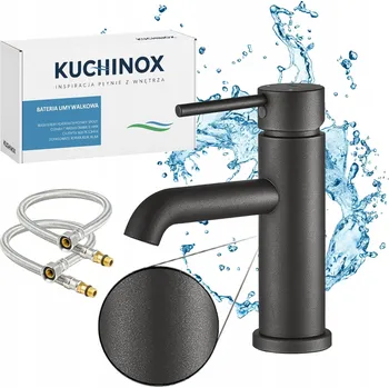 Vodovodní baterie Kuchinox Umyvadlová baterie Noia - BNK_920D, grafit