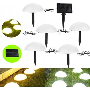 Venkovní osvětlení Solární zahradní lampa LED Koule, zapichovací polokoule s hrotem