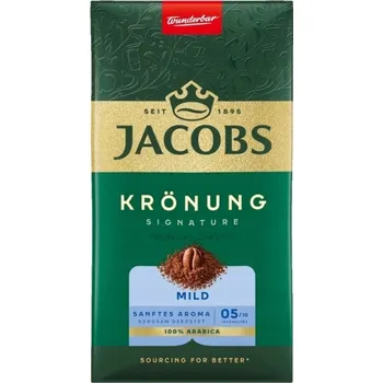 Jacobs Krönung Mild mletá káva 500g, dovoz z Holandska