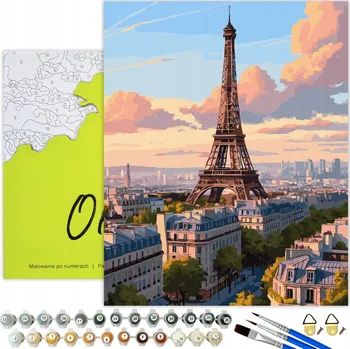 MALOVÁNÍ PODLE ČÍSEL S RÁMEM Obrazy K Malování Podle Čísel Paříž Oh Art