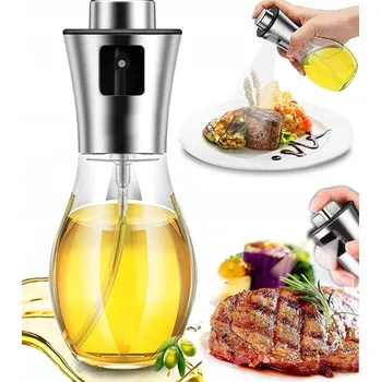 Nádoba na olej a ocet ROZPRAŠOVAČ NA OLEJ A OCET SKLENĚNÝ VE SPREJI DÁVKOVAČ 200 Ml