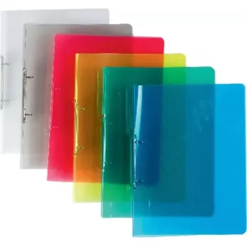 Kroužkový pořadač A5 z polypropylenu Lines, 2 kroužky