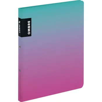 Pořadač PP A4 2kr. OMBRE růžová