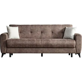 Pohovka Pohovka Dorian s funkcí spaní a úložným prostorem na lůžkoviny - Black Red White - BRW Retro asya 07/Retro asya 18 229x87 cm