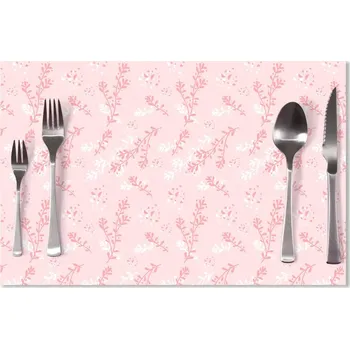 prostírání Sablio Prostírání Růžové rostliny: 40x30cm