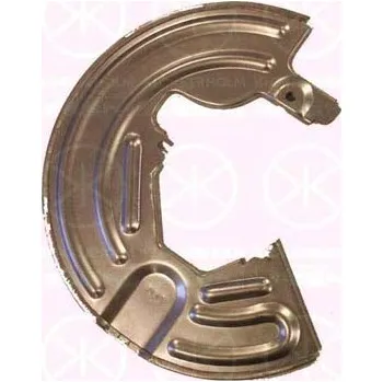 Brzdový kotouč Ochranný plech proti rozstřikování, brzdový kotouč KLOKKERHOLM 6037377