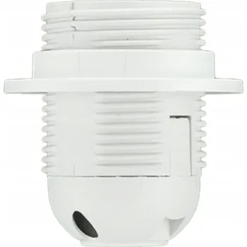 IP kamera Objímka žárovky E27 s límcem bílá