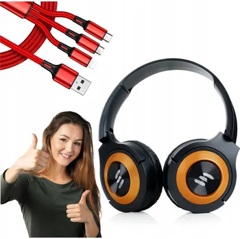 Sluchátka Bezdrátová sluchátka Bluetooth 5.0 Webski HZ340_BK$KAB3W1_BK