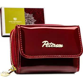 Peněženka Malá, červená dámská peněženka z přírodní kůže