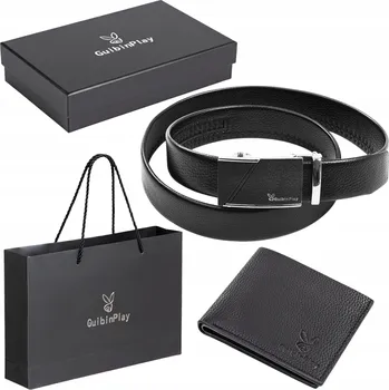 Peněženka DÁRKOVÁ SADA PRO MUŽE ELEGANTNÍ PÁSEK PENĚŽENKA DÁREK