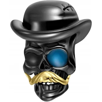 Přívěsek Charms Přívěsek Pandora Stříbro 925 Lebka Trusky