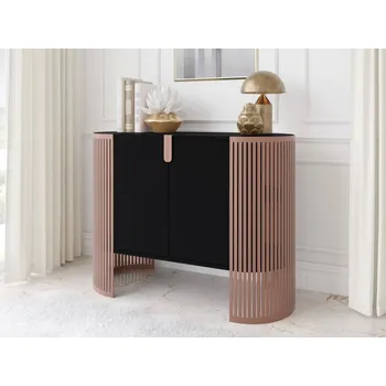 Komoda Komoda Zinzit Ember, Barva: měděná / černá MIRJAN 5903211453861