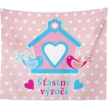 deka Sablio Deka Šťastné výročí 2: 150x120 cm