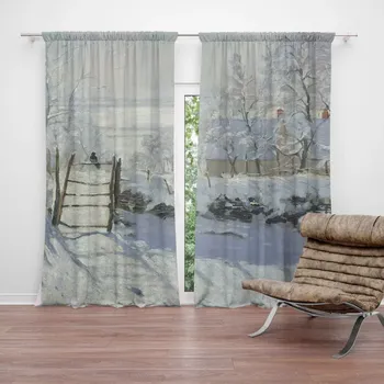 Závěs Sablio Závěs Straka - Claude Monet: 2ks 140x250cm