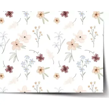 Plakát Sablio Plakát Romantické květy - 90x60 cm