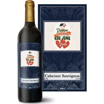 Víno Sablio Červené víno Domov 2: 0,75 l