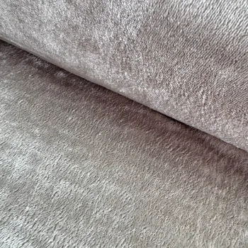 Babysoft jednobarevný š. 200 - Hnědá šedá