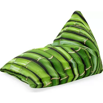 Sedací pytel Sablio Sedací vak Triangl Bambus: 120 x 100 x 100 cm