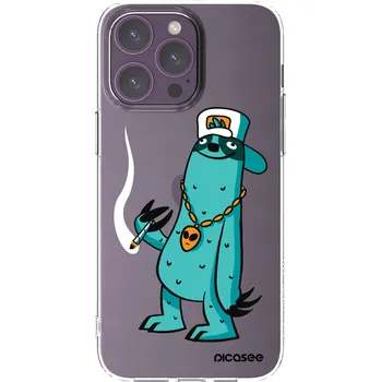 Pouzdro na mobilní telefon Picasee silikonový průhledný obal pro Apple iPhone 14 Pro Max - Earth - Je mi fajn