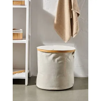 Úložný box Sinsay - Pletený úložný koš - krémová - 435DL-01X - 435DL-01X-ONE